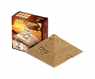 EscapeWelt 3D dřevěná mechanická skládačka hlavolamu Pyra...