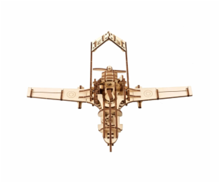 Ugears 3D dřevěné mechanické puzzle Bojový dron Bayraktar...