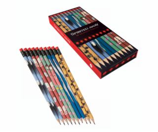 Chronicle Books Grafitové tužky Cesta do Fantazie 10 ks