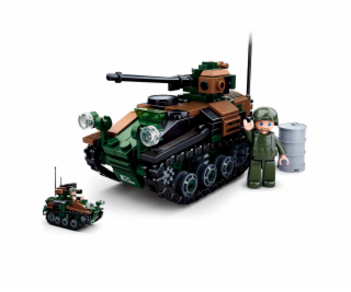 Sluban Model Bricks M38-B0750 Malý tank Wiesel AWC 2v1