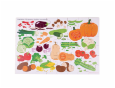 Bigjigs Toys Podlahové puzzle Zelenina