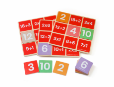 Bigjigs Toys Matematické bingo Násobení a dělení