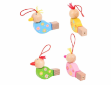 Bigjigs Toys Dřevěná píšťalka ptáček 1ks