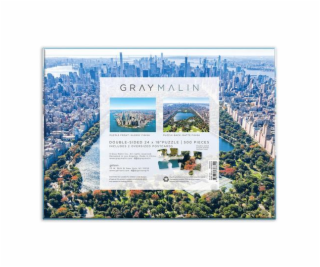Galison Oboustranné puzzle New York City Gray Malin 500 d...