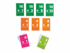 Bigjigs Toys Kartičky dělení 1-10