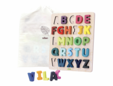 Vilac Vkládací puzzle abeceda