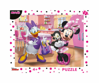 Dino Puzzle Růžová Minnie 40 dílků