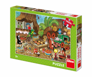 Dino Puzzle Krtek v kuchyni 100 XL