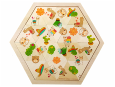 Hess Puzzle mozaika Lama 24 dílků