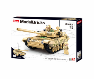 Sluban Model Bricks M38-B0790 Hlavní Bitevní tank Typ 99A