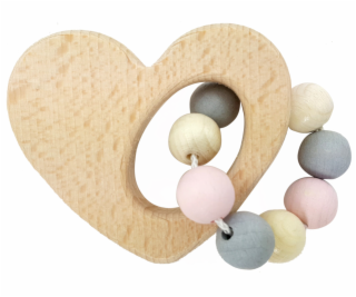 Hess Chrastítko srdce růžové