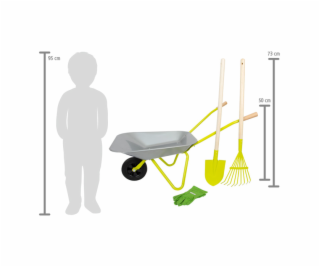 small foot Kolečko se zahradním nářadím