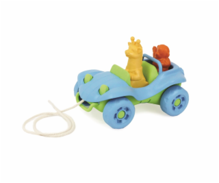 Green Toys Tahací auto modré