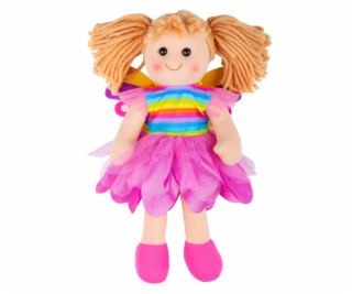 Bigjigs Toys Látková panenka Chloe 34 cm
