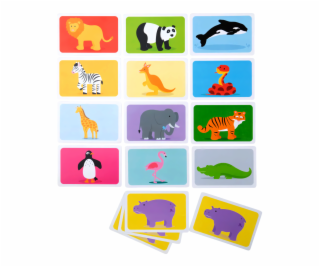 Bigjigs Toys Snap! Divoká zvířátka