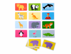 Bigjigs Toys Snap! Divoká zvířátka