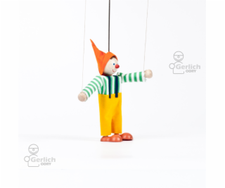 Dřevěná loutka Trpaslík Šmudla