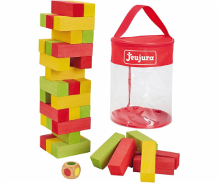 Jeujura Dřevěná jenga velká 36 dílů