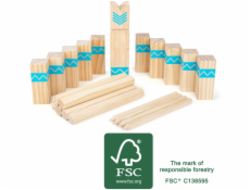 small foot Vikingské kostky Kubb
