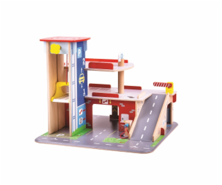 Bigjigs Toys Garáž s parkovištěm