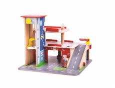 Bigjigs Toys Garáž s parkovištěm
