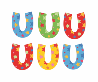 Bigjigs Toys Hvězdičkové písmenko U