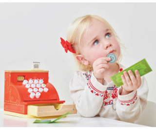 Le Toy Van Pokladna červená