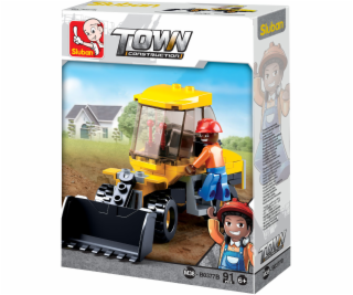 Sluban Town Stavitelé  M38-B0377B Malý Bagr / nakládač