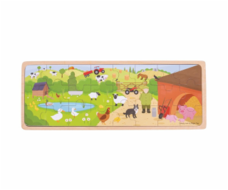 Bigjigs Toys Puzzle Na farmě