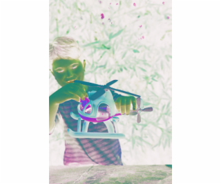 Green Toys Vrtulník zelený