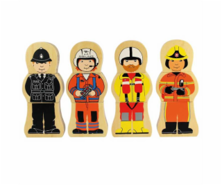 Bigjigs Toys Dřevěné puzzle profese