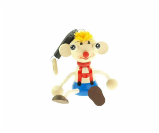 Kluk okatý na pružině