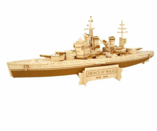 Woodcraft Dřevěné 3D puzzle bitevní loď Prince of Wales