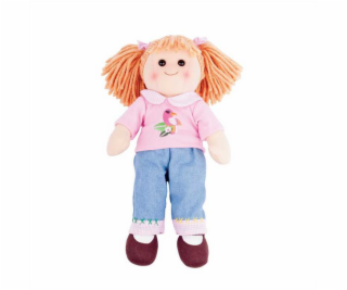 Bigjigs Toys Látková panenka Molly 38 cm