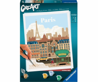 Ravensburger CreArt - Barevná Paříž, malba
