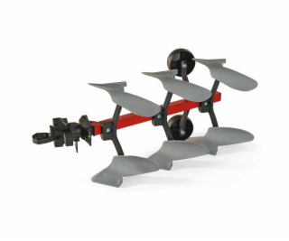 Otočný pluh se třemi radlicemi Rolly Toys Scaper