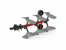 Otočný pluh se třemi radlicemi Rolly Toys Scaper