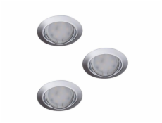 Zápustné svítidlo Kanlux Tribis 23847, 3x10W, GU10, pil