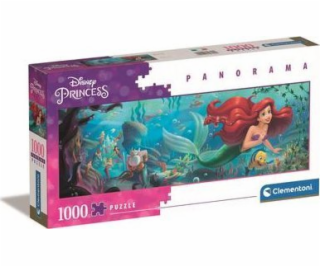 Puzzle Panorama 1000 Disney Malá mořská víla