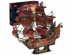 Puzzle 3D Plachetnice Queen Anne s Revenge 391 dílků