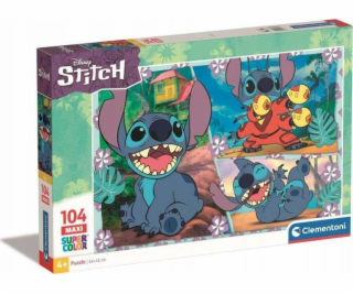 Puzzle 104 maxi Disney Stitch