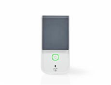 Nedis WIFIPO120FWT - Chytrá Wi-Fi Venkovní Zásuvka | Ochrana Proti Stříkancům Vody | IP44 | Monitor Napájení | Schuko T