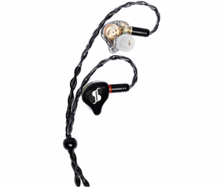 Stagg SPM-PRO BK, 3-driver in-ear sluchátka, černá