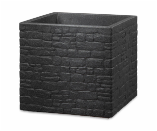 Hrniec Scheurich Stony Black, plast, O 29 cm