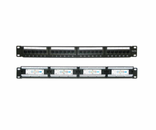 XtendLan Patch panel 19 , 24portů, CAT5E