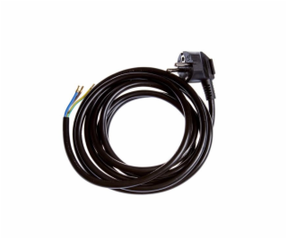 Kabel se zástrčkou OKKO, 5 m, černý