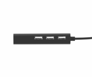 NATEC NHU-1413 Natec Hub USB 2.0 DRAGONFLY 3-ports + RJ45...