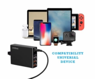 UNIBOS 4 Port 90W QC4+ Super Charger