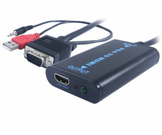 UNIBOS UNVH-100 VGA + Audio na HDMI