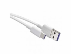 nabíjecí/datový kabel USB-A 2.0 / USB-C 2.0, 1,5 m, bílý